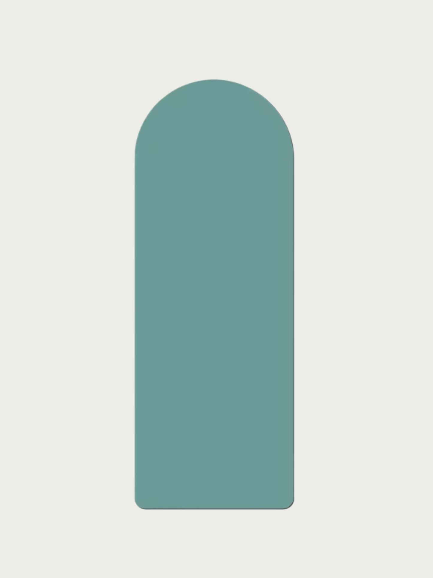 Arch Pilates Mat – Natural Rubber | InstantGrip™ | 27×71 in
