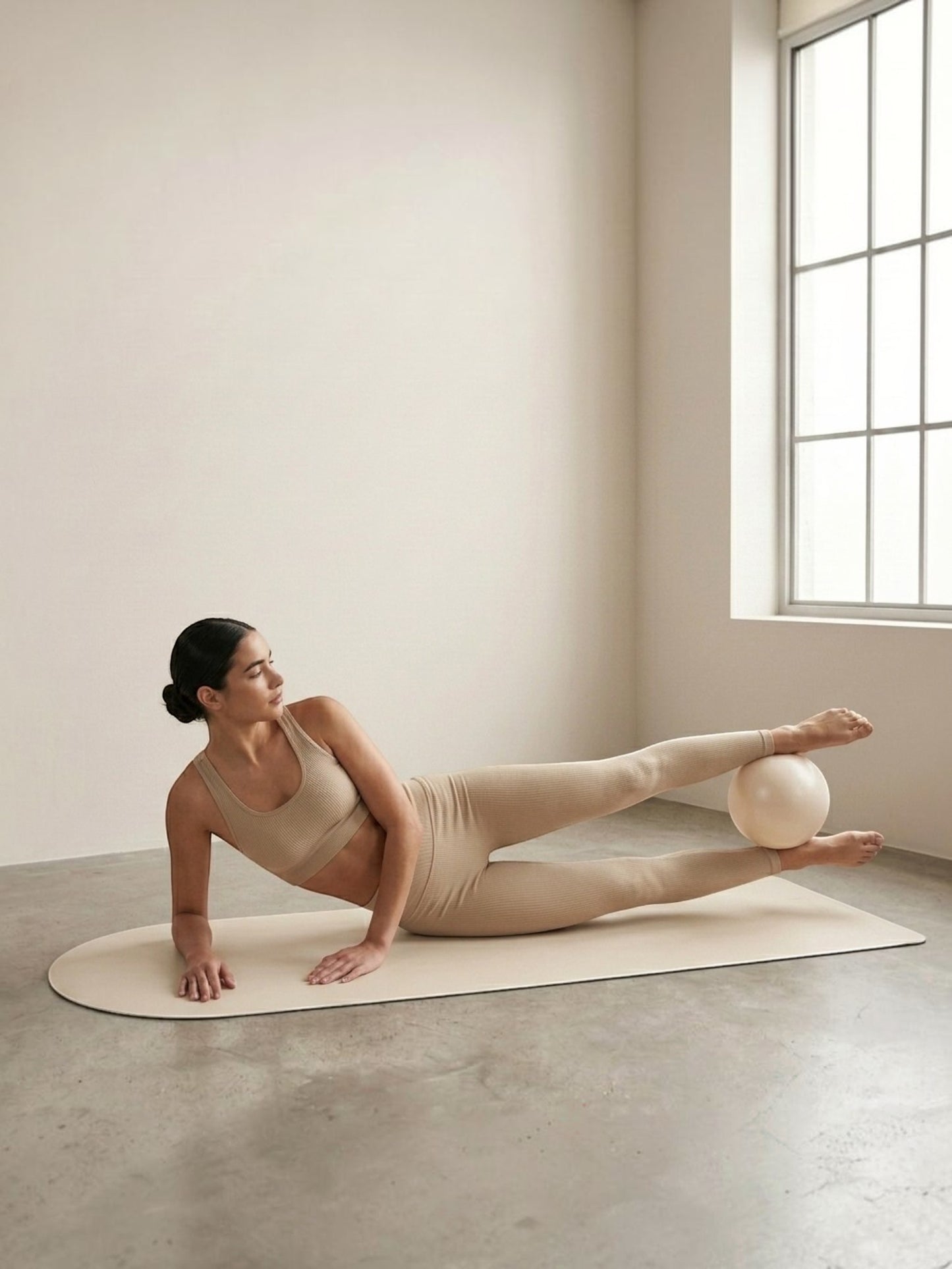 Mini Stability Ball – 8 in | Anti-Burst | Pump Include