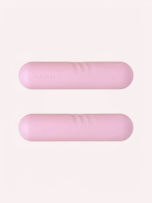 Silicone Dumbbells – Pairs | 1–2.5 kg | Matte Anti-Slip | 5 Colors