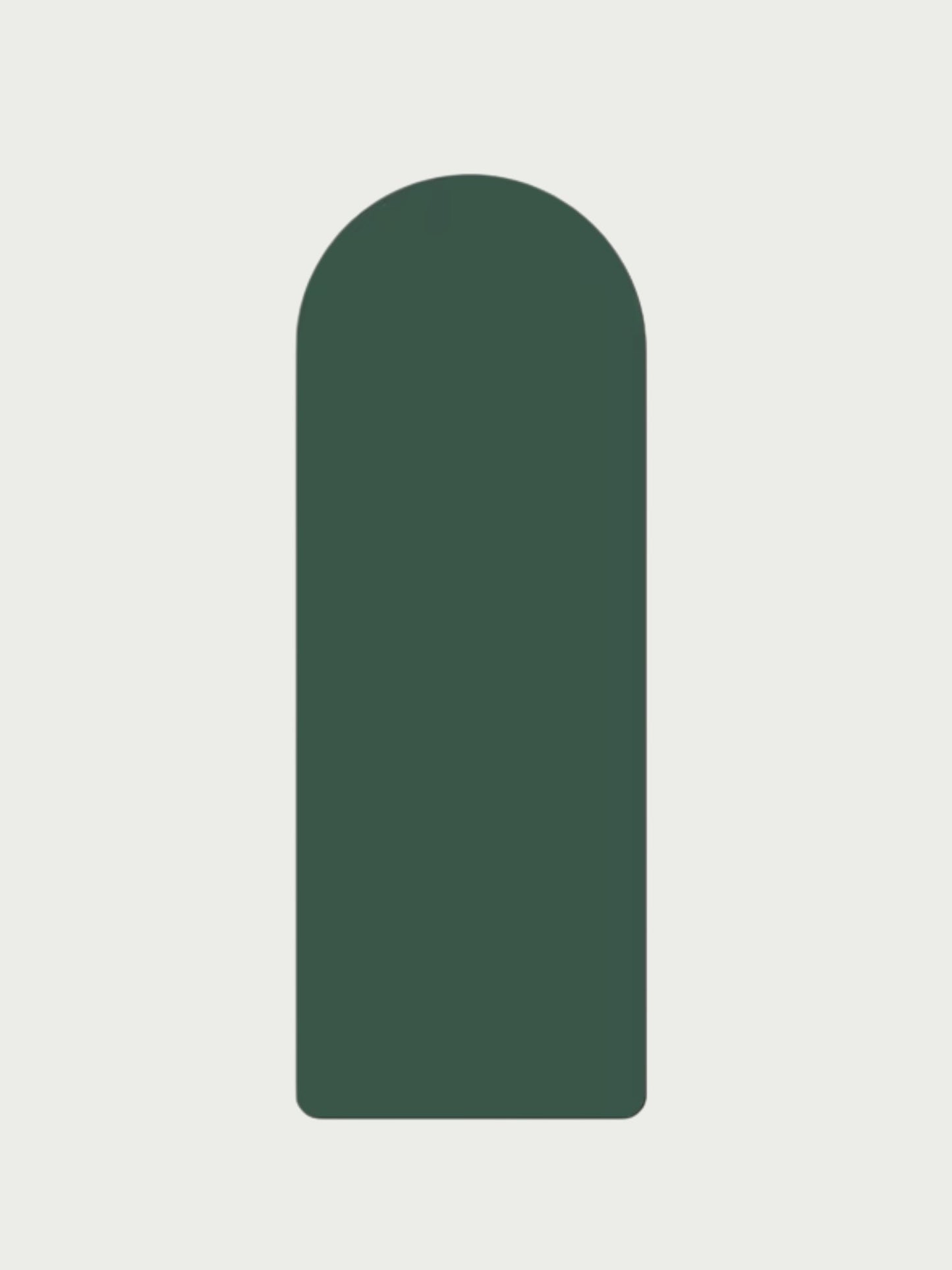 Arch Pilates Mat – Natural Rubber | InstantGrip™ | 27×71 in