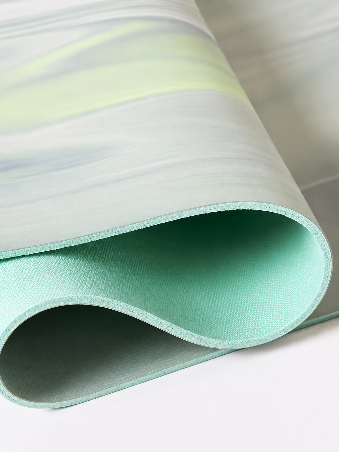 Flow Yoga Mat – PU & Natural Rubber | InstantGrip™ | 27×71 in | 5 mm